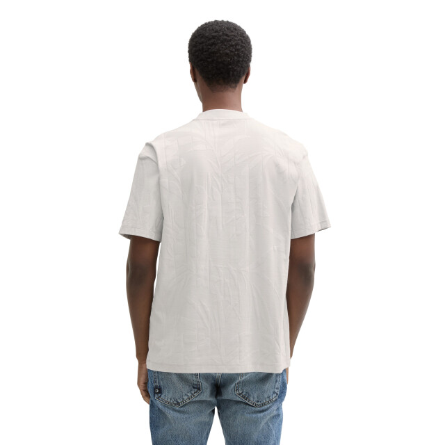 Tom Tailor Relaxed jacquard t-shirt 1045052 large