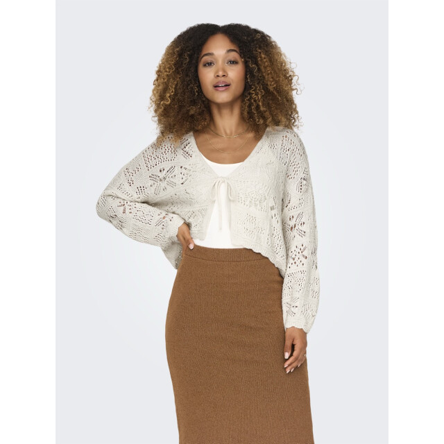 Only Onlbeach life 78 o-n cardigan knt off-white 4249.02.0060 large