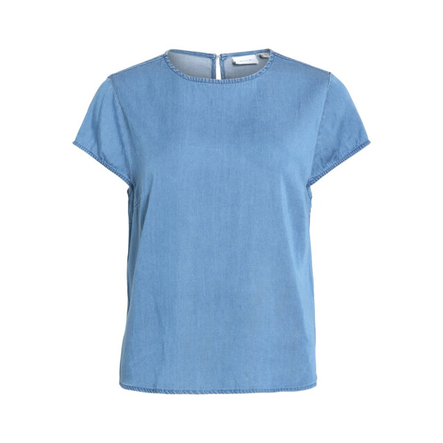 Vila Vibista cs o-neck top noos blue denim 4339.35.0002 large