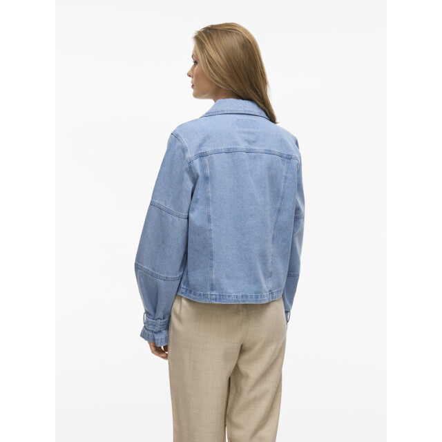 Vila Vivikea denim trenchcoat jacket blue denim 4279.35.0007 large