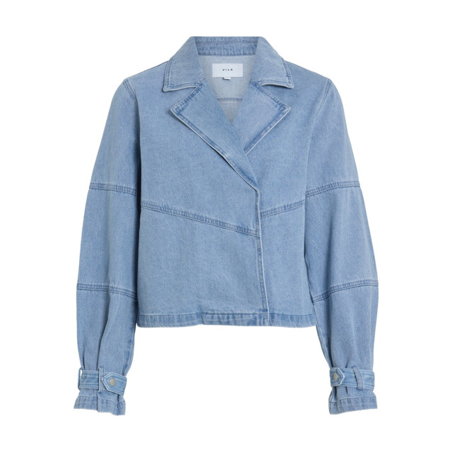 Vila Vivikea denim trenchcoat jacket blue denim 4279.35.0007 large