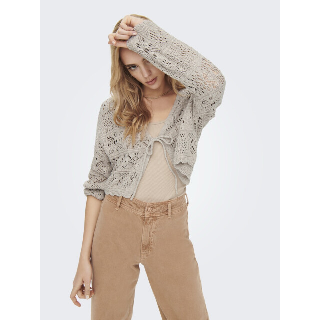 Only Onlbeach life 78 o-n cardigan knt zand 4249.04.0059 large