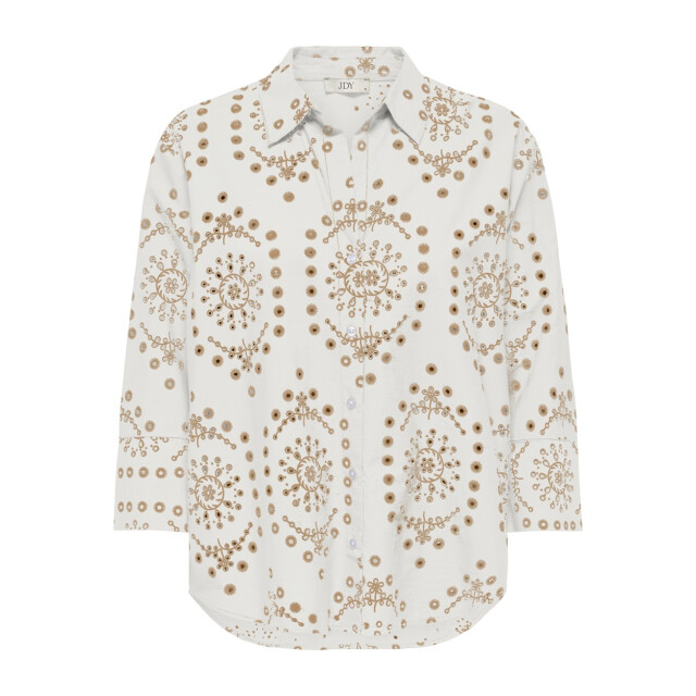Jacqueline de Yong Jdyemma 34 embroidery shirt wvn ex dessin 4309.01.0011 large