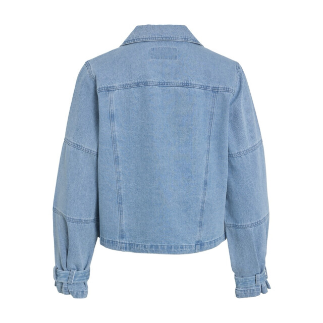 Vila Vivikea denim trenchcoat jacket blue denim 4279.35.0007 large