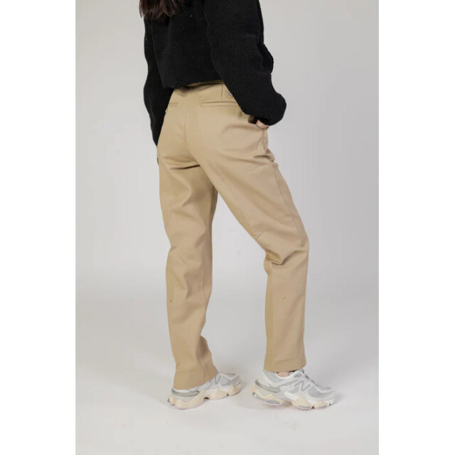 Dickies Broek dames Dickies Beige Pantalon Broek large