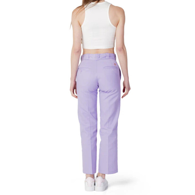 Dickies Broek dames Dickies Paars Pantalon Broek large