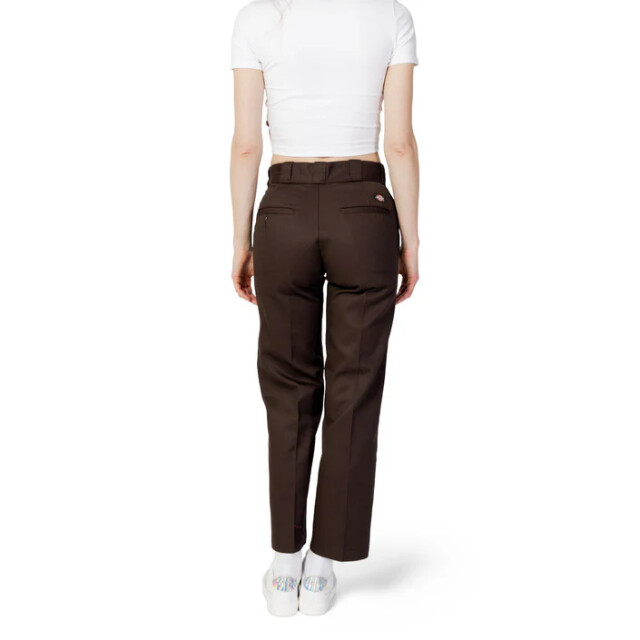 Dickies Broek dames Dickies Bruin Pantalon Broek large