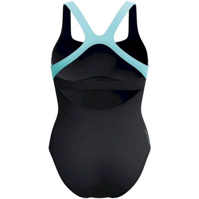 Speedo eco+m flex band bra swimsuit gre/grn badpak sport dames 069134_983-46 large