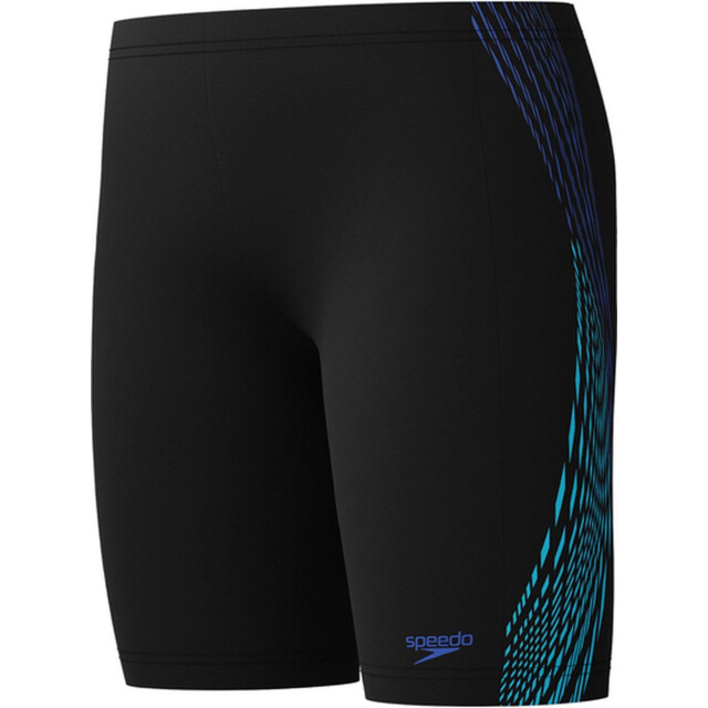 Speedo eco plastisol placem jam bla/blu zwemslip lang jongens 069136_992-164 large