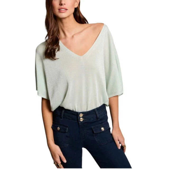 Morgan T-shirt dames Morgan De Toi T-shirt Dames large