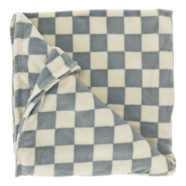 Unique Living plaid remi beach blue -150x200cm 2996213 large