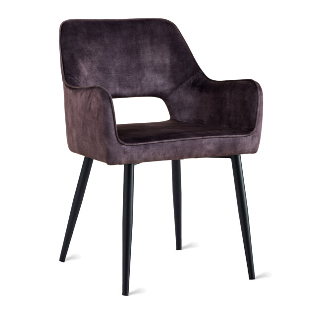 Multifurn 2x eetkamerstoel ray velvet (set van 2) 3082651 large