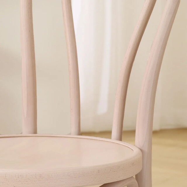 Fameg Vienna thonet no. 18 houten bistrostoel whitewash 2028520 large