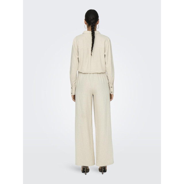 Jacqueline de Yong say hw linen wide pant wvn noos 15318361 oatmeal 06541.941.0004 large