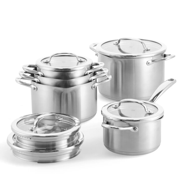 BK Cookware Bk twist pannenset materiaal 5 delig met handig afgietsysteem CC007438-001 large