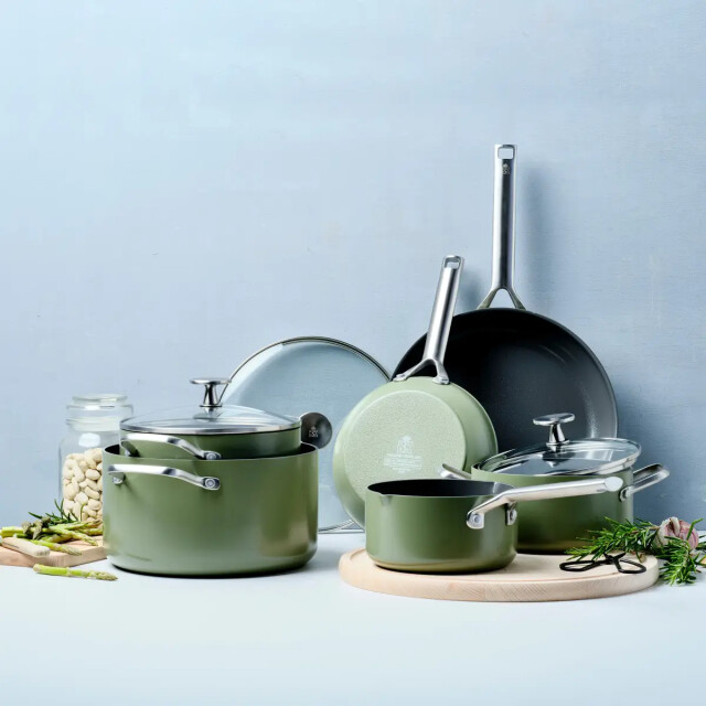 BK Cookware Bk sublime koekenpan olive green- 20 cm CC009071-001 large