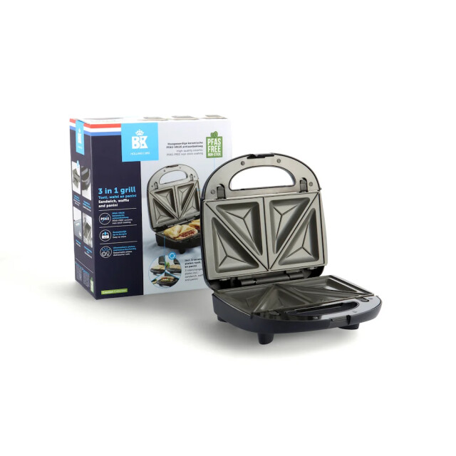 BK Cookware Bk connect 3-in-1 grill (tosti/wafel/panini) pfas vrij CC007935-001 large