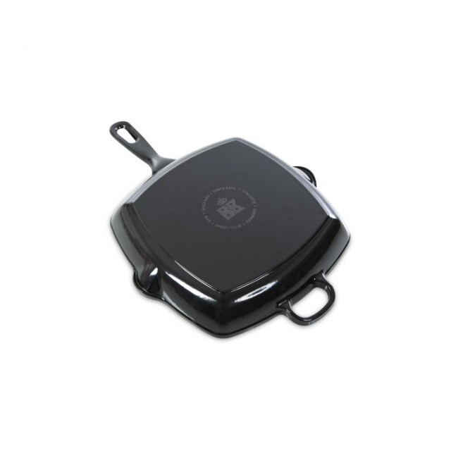 BK Cookware Bk bourgogne grillpan 26 cm jet black H6071.946 large
