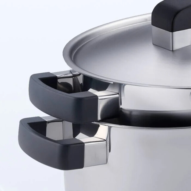 BK Cookware Bk conical cool pannenset 4 delig rvs B4385.004 large