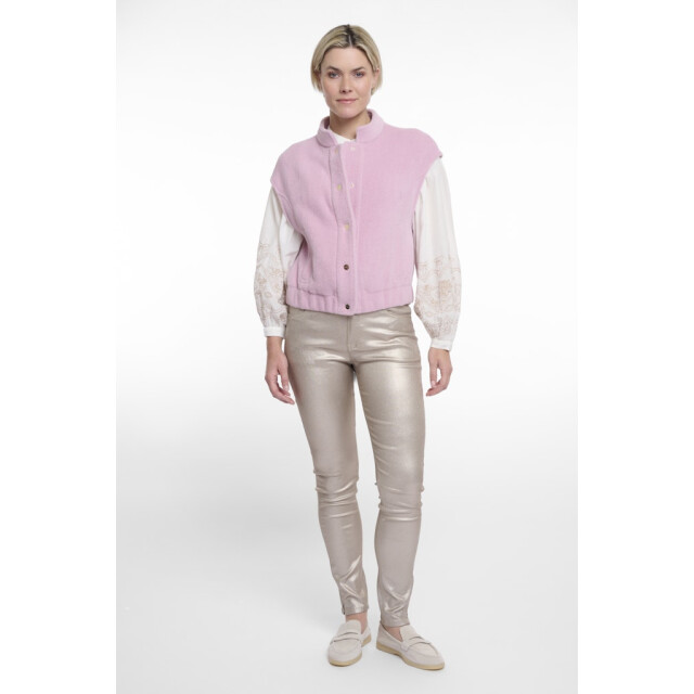 Rino & Pelle boxy waistcoat teuntje.7002521 10797 lilac pink 06226.625.0013 large