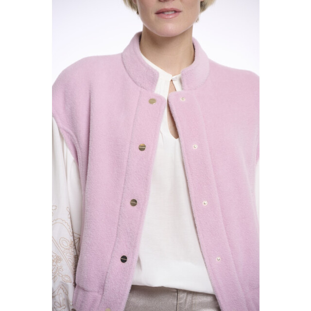 Rino & Pelle boxy waistcoat teuntje.7002521 10797 lilac pink 06226.625.0013 large