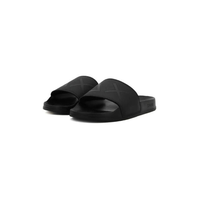 SUN68 X35102 slippers logo 11 nero X35102 large