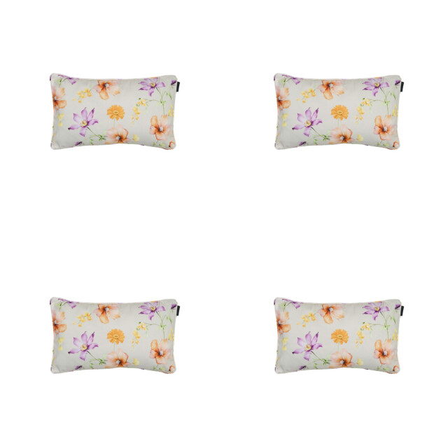 Madison sierkussen florina purple ca. 30x50 cm set van 4 3083118 large
