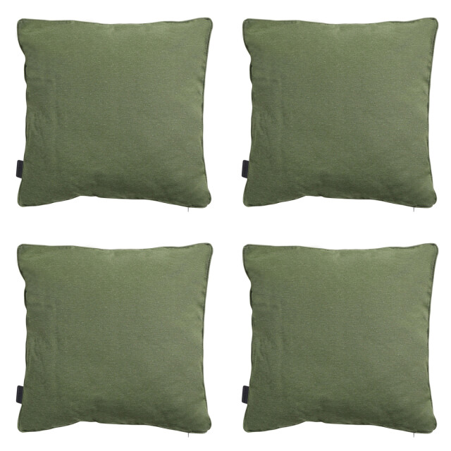 Madison sierkussen panama green ca. 45x45 cm set van 4 3083216 large