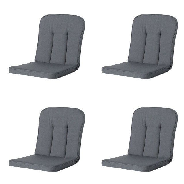 Madison tuinkussen classic/bora/antigua hermitage rib grey ca. 94x48 cm - 3083519 large