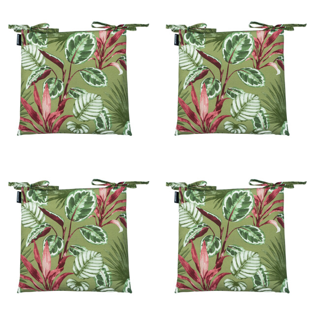 Madison zitkussen toscane cala green ca. 46x46 cm set van 4 3083359 large