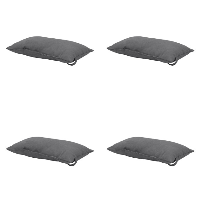 Madison hoofdkussen panama grey ca. 24x40 cm set van 4 3083560 large