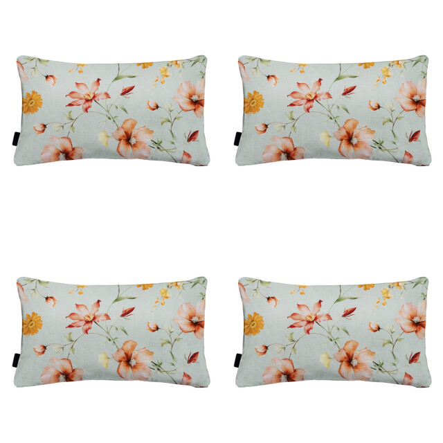 Madison sierkussen florina orange ca. 30x50 cm set van 4 3083120 large