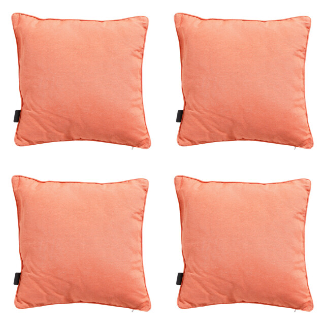 Madison sierkussen panama flame orange ca. 60x60 cm set van 4 3083240 large