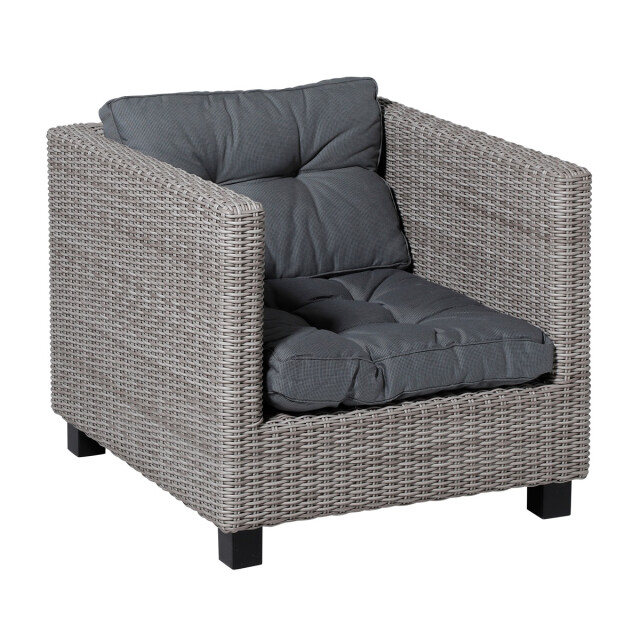 Madison florance zitkussen rib grey ca. 73x73 cm set van 2 3082792 large