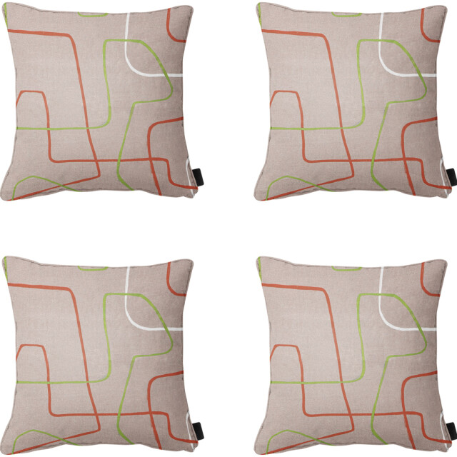 Madison sierkussen joah terra ca. 50x50 cm set van 4 3083156 large