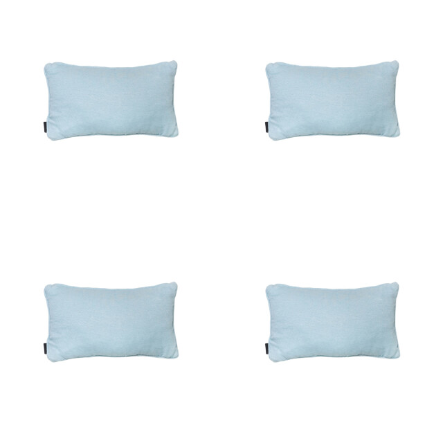 Madison sierkussen napels azure ca. 30x50 cm set van 4 3083137 large