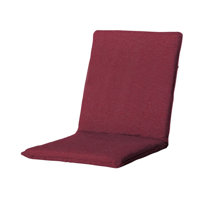 Madison stapelstoelkussen panama bordeaux ca. 97x49 cm set van 4 3083577 large