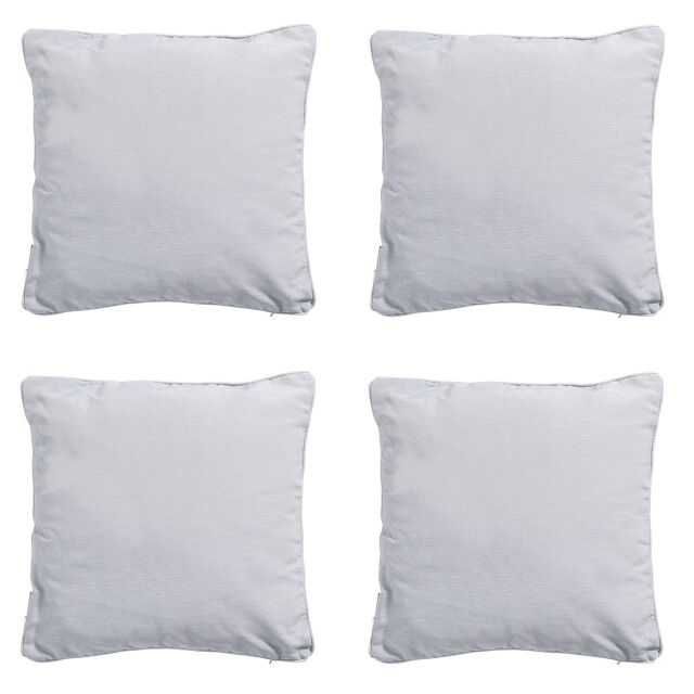 Madison sierkussen panama light grey ca. 45x45 cm set van 4 3083219 large