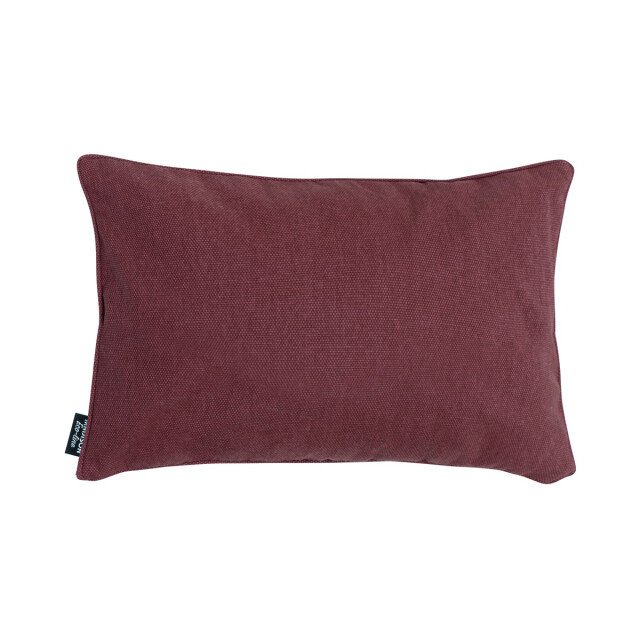 Madison sierkussen bordeaux canvas eco+ ca. 30x50 cm set van 4 3083097 large