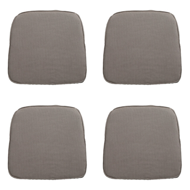 Madison zitkussen wicker rib liver ca. 48x48 cm set van 4 3083379 large