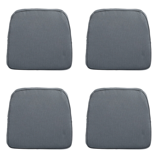 Madison zitkussen wicker rib grey ca. 48x48 cm set van 4 3083380 large