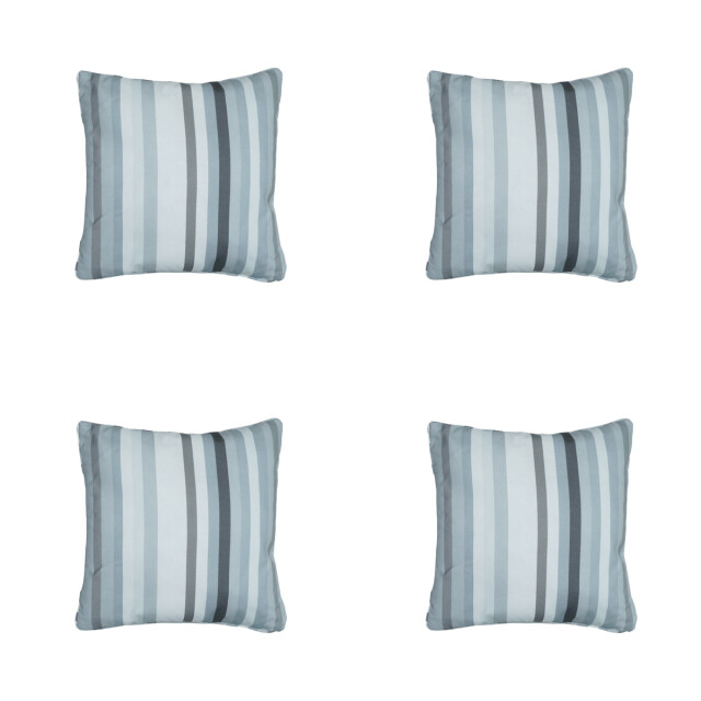 Madison sierkussen righe grey ca. 50x50 cm set van 4 3083159 large
