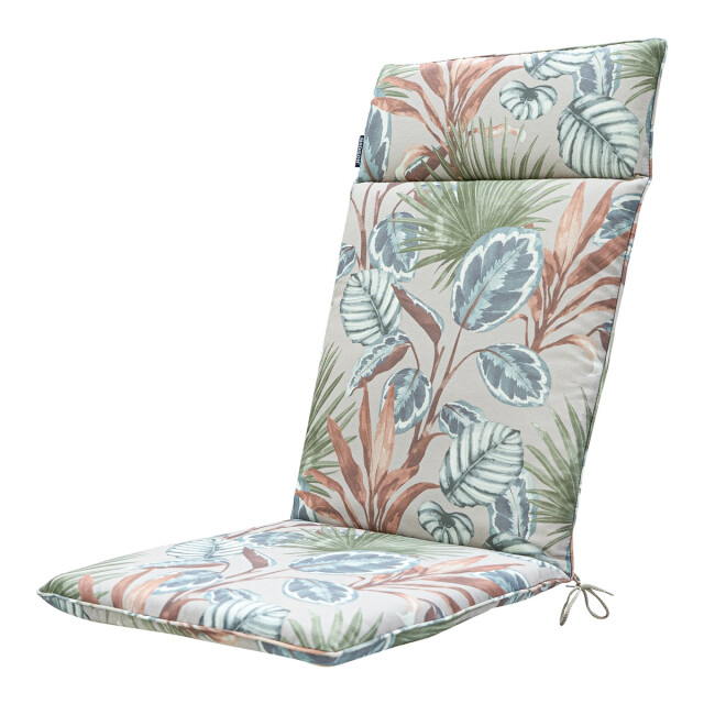 Madison tuinstoelkussen hoge rug cala natural ca. 120x50 cm set van 4 3082958 large