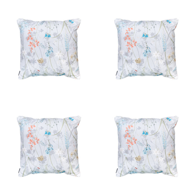 Madison sierkussen donna azure canvas eco+ ca. 50x50 cm set van 4 3083179 large