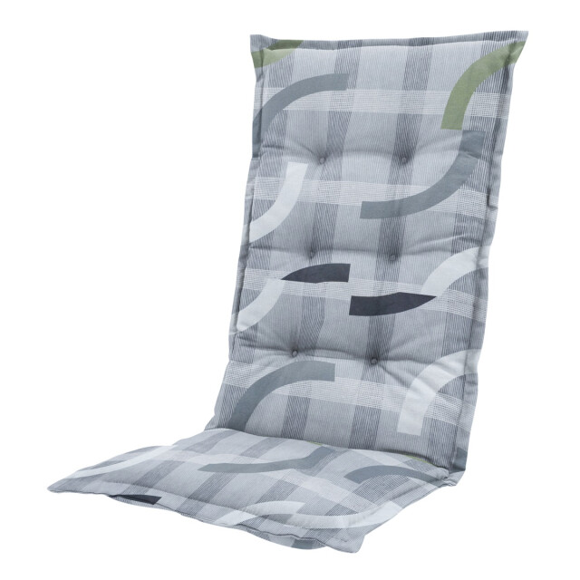 Madison tuinstoelkussen hoge rug tess sage ca. 123x50 cm set van 4 3083039 large