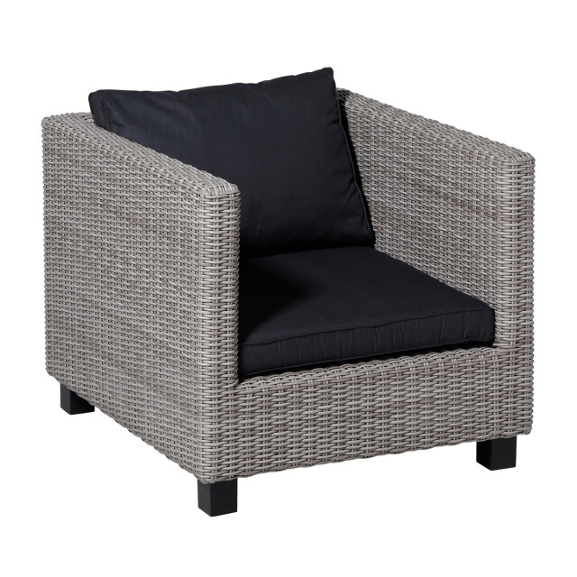 Madison lounge zitkussen basic black ca. 73x73 cm set van 2 3083493 large