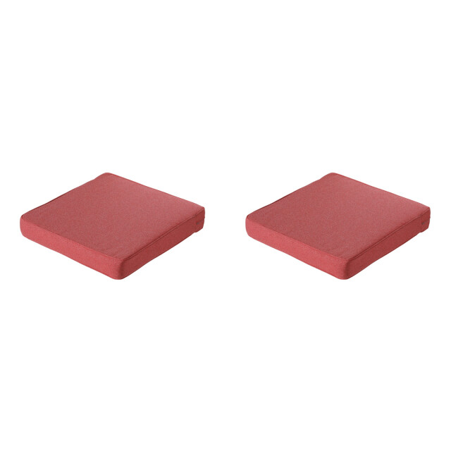 Madison lounge profi-line zitkussen manchester red ca. 60x60 cm set van 2 3082831 large