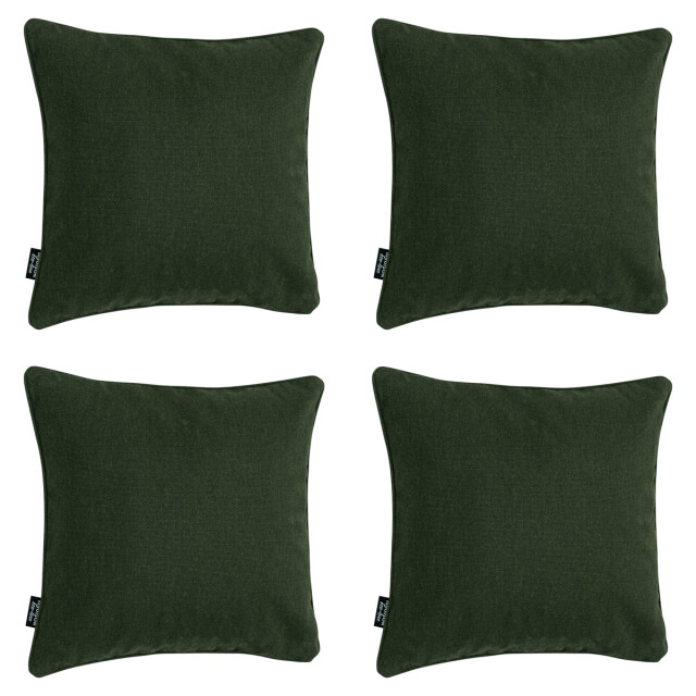 Madison sierkussen moss green canvas eco+ ca. 50x50 cm set van 4 3083171 large