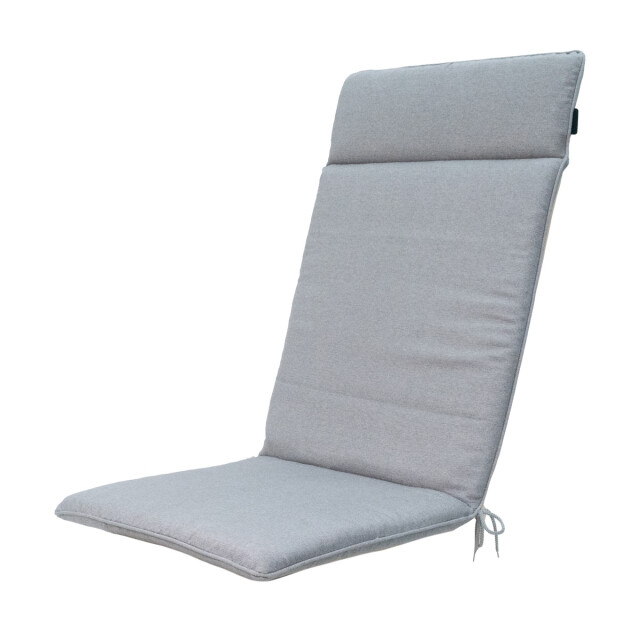 Madison tuinstoelkussen hoge rug napels grey ca. 120x50 cm set van 4 3082971 large