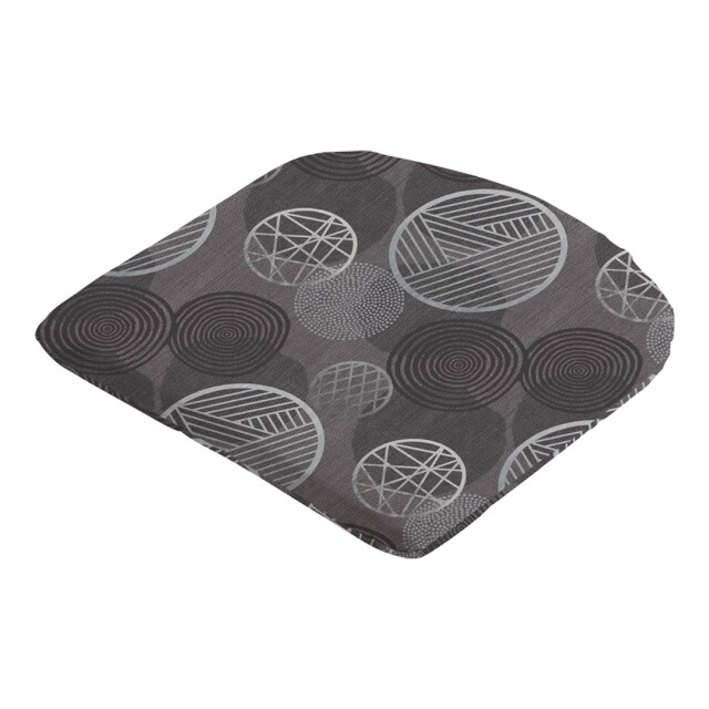 Madison zitkussen circle grey ca. 46x48 cm set van 4 3083431 large